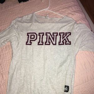 Half sleeve top from VS pink.